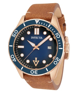 De Invicta 33518 heeft een 44 millimeter roestvrijstalen kast met een blauwe wijzerplaat. Dit model wordt aangedreven door een nauwkeurige automatische beweging. Waterbestendig tot 10 bar. Dit model maakt deel uit van de Invicta Vintage collectie. 

Inclusief 2 jaar Invicta garantie.
