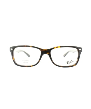 Las monturas de gafas Ray-Ban 5228 2012 Dark Havana son una versión más delgada y ligeramente más pequeña de la montura Wayfarer, perfectas para gafas y que aún brindan ese aspecto nerd tan deseado con las gafas Ray-Ban.