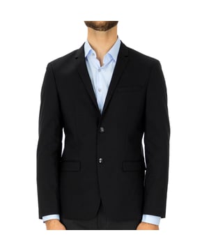 Calvin Klein K1EK101790-013-54 Klassisch und vielseitig, jeder Mann sollte einen schwarzen Blazer wie diesen besitzen, er ist ein Grundnahrungsmittel.