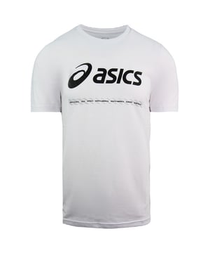 Designed with a tailored feel, the ASICS BIG LOGO TEE features a soft knit fabric and a tailored feel. Additionally, this top is complemented with an enlarged ASICS logo across the front.