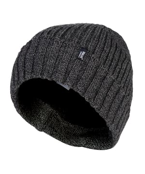 Deze heren Heat Holders omslagmutsen hebben een fantastische isolerende fleece-pluche voering, genaamd Heatweaver, die nog omgeven is in het vasthouden van warme lucht in de reguliere voering. Deze zijdezachte voering voelt niet alleen luxueus aan, maar zeker ook van warme oren in de gure winter. Dit alles is gemaakt met het Heat Holders Garen dat volledig is gemaakt om je lekker warm te houden, met zijn superieure vochtafvoerende eigenschappen en om alle kou buiten te houden. Al deze functies zorgen ervoor dat je lekker warm blijft tijdens het koude weer. De nieuwe muts heeft een omgeslagen manchet om je muts deze winter extra stijl en karakter te geven. De buitenste laag is bedekt met een prachtig kabelpatroon. Wissel in 7 verschillende kleuren en in one size fits all.