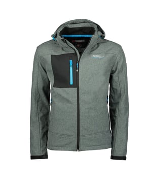 Chaqueta Geographical Norway para hombre. La chaqueta está hecha de poliéster de alta calidad y tiene un cálido forro interior.  Marca: Geographical NorwayNombre del modelo: Softshell Jacket TorefactCategoría: softshell jacket menComponentes: poliésterColor: gris.