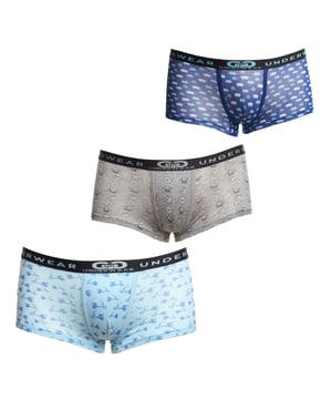 Pack-6 Boxers.
 Elastic rubber waistband with embroidered logo.
 Breathable fabric.
 Anatomical front with the ability to hold without squeezing.
 Seams seen in tone.
 Composition: 95% Cotton, 5% Elastane
 Care:
Wash at max temperature 30º.
 - Do not use bleach.
 - Do not use dryer.
 - Do not iron.
 - Do not dry clean.