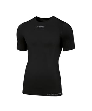 Especificaciones: Camiseta térmica de manga corta y cuello redondo ideal para deportes al aire libre. Cuenta con inserciones tridimensionales en la parte superior que ayudan a mantener la piel seca y el cuerpo caliente durante los entrenamientos. Confeccionado en tejido transpirable y de secado rápido, ajuste ceñido con efecto segunda piel para crear un mayor aislamiento térmico. Uso: Deporte al aire libre Ajuste: Ajustado