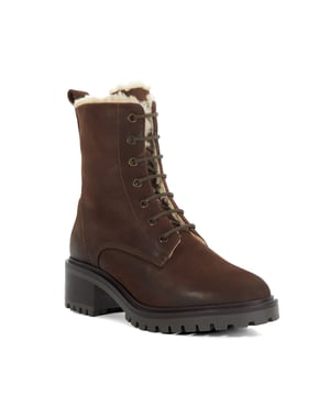 Stay cosy all season long in Paniz. Featuring a plush faux-fur interior, these boots wrap your feet in warmth while adding a bold, chunky silhouette to your look. Perfect for braving chilly days, they combine rugged durability with a luxurious feel, no matter the weather.