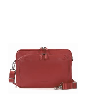 Unisex Crossbody tas met ritssluiting. twee open binnenzakken. één voorkant met externe zakken met ritssluiting. verstelbare en afneembare lederen schouderband. ontbrekend handvat. een binnencompartiment.  extern materiaal. polyester binnenkant. Afmetingen: 34x23x8,5 cm. Modeproduct