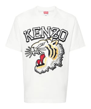 Elevate your casual collection with the Varsity Jungle T-Shirt brought to you by Kenzo.
