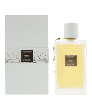 Infinite Shine was launched in 2019, as part of Lalique's Les Compositions Parfumees and was created by Corrine Cachen, who was inspired by Middle Eastern rituals and sunsets on the desert dunes. Notes in Infinite Shine include Saffron, Rose and Sandalwood, with the floral notes  bouncing off each other fantastically before the fantastic Sandalwood note gives it a smooth and gorgeous dry down. Although this can be worn year round with out any issues, it is most suited to Autumn and Spring.