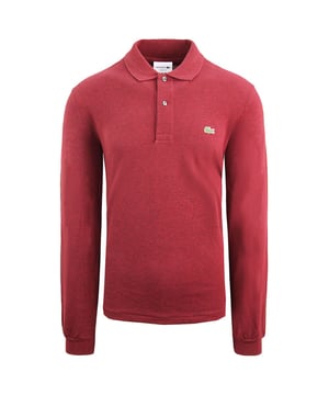 Lacoste Classic Fit Herren Burgunder Polo -Hemd