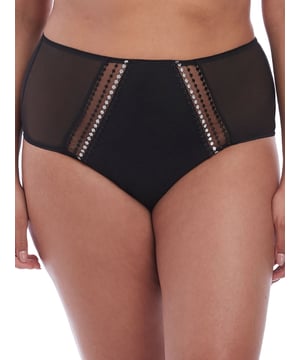 Elomi Matilda Full Brief. Cotton lined front with sheer back and full coverage. The product is machine washable.
