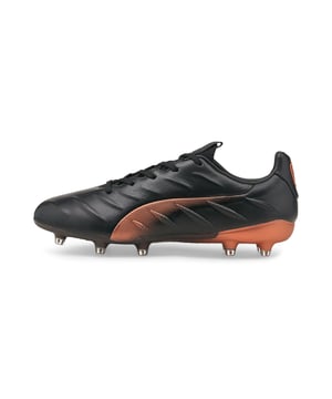 Puma King Platinum 21 Fg/Ag Black Mens Football Stiefel
