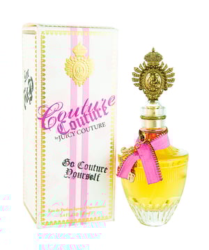 Juicy Couture launched Couture Couture in 2009 as a floral oriental fragrance for women. Couture Couture notes consist of mandarin orange, African orange flower, grapefruit, jasmine, honeysuckle, plum, amber, vanilla and sandalwood.