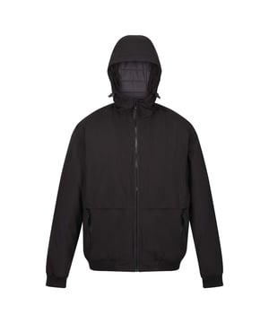 The Renly men's jacket from Regatta is a wardrobe essential. The waterproof coat is made with Isotex 8000 and comes with Thermoguard insulation to keep the rain and cold at bay. Finished with a stylish bomber binding design to the hem. Material: 100% Polyester (Recycled). Ref: RMP356800.