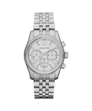 Michael Kors MK5555 - Damenuhr Quarz aus Edelstahl&bull; Material: Edelstahl&bull; Glas: Mineral&bull; Armband: Edelstahl&bull; Farbe: Silber&bull; Wasserbeständigkeit: 50 m (5 ATM)&bull; Geh&auml;usegr&ouml;&szlig;e: 38 mm