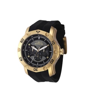 De Invicta 45744 heeft een roestvrijstalen horlogekast van 50 millimeter met een zwarte wijzerplaat.
Dit model wordt aangedreven door een accuraat Quartz uurwerk.
10 bar waterdicht.
Dit model is onderdeel van de Invicta Pro Diver collectie.

Inclusief 2 jaar garantie.