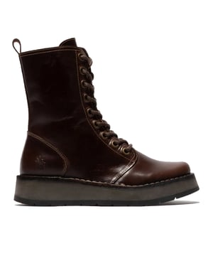 The Fly London RAMI043FLY Casual Lace-Up Ankle Boots offer a stylish yet practical addition to your footwear collection. Crafted from high-quality leather with a soft microfiber lining, these boots provide all-day comfort and abrasion-free wear. The classic lacing system is paired with a convenient side zip for easy on/off. Featuring a foam-padded, microfiber-lined footbed and a durable rubber wedge sole. These boots ensure cushioning, grip, and traction, Perfect for everyday use, Premium leather upper with soft microfiber lining, Lace-up with side zip for easy wear Cushioned, Foam-padded footbed, Durable rubber wedge sole for grip, Flat heel for all-day comfort.