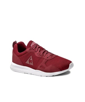 Le Coq Sportif LCS R600 Lace-Up Red Synthetic Synthetic Mens Entrenadores 1710287