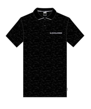 Deze polo combineert tijdloze stijl met modern comfort en is een essentiële basic voor elke garderobe. De normale pasvorm en klassieke polokraag met een knoopsluiting met 2 knopen zorgen voor een elegante look die op verschillende manieren gecombineerd kan worden. Contrasterende strepen op de kraag geven het ontwerp een sportieve touch. Het logo op de borst voegt een opvallend accent toe en benadrukt de hoogwaardige afwerking. Het shirt van gevlekte piquéstof heeft een elegante uitstraling en is comfortabel om te dragen. De rubberen opdruk zorgt voor extra zachtheid en duurzaamheid van het ontwerp. Dit poloshirt is ideaal voor vrijetijds- en business casual outfits en geeft elke look een chique uitstraling. Een betrouwbare metgezel voor elke dag die stijl en comfort vakkundig combineert.