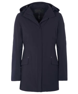 86% poliamida, 14% elastano; abrigo Belstaff x McLaren; Modelo: 172372; Mano de obra de alta calidad; Capucha desmontable, cuello alto; Cuatro bolsillos delanteros, dos de los cuales con cremalleras ocultas; Un bolsillo interior; Cierre: cremallera, tira de botones con botones automáticos; Detalles del logotipo de Belstaff