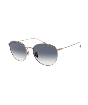 Giorgio Armani Vrouwen Zonnebril AR6114-3011X0 - Materiaal: Metaal - Kleur frame: Goud - Afmetingen: 52/20/140 mm (Diameter lens / Brug formaat / Lengte veren)