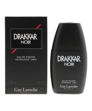 Guy Laroche design house launched Drakkar Noir in 1982 as an aromatic fougere fragrance for men. Drakkar Noir notes consist of rosemary artemisia lavender basil lemon verbena bergamot lemon coriander carnation cinnamon juniper jasmine sandalwood fir amber patchouli oakmoss vetiver and cedar.