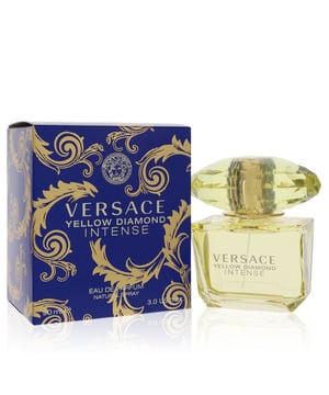 Yellow Diamond Intense von Versace ist ein blumiger Duft für Frauen. Kopfnoten Neroli Zitrone Birne Bergamotte. Mittelnoten Orangenblüte Jasmin Osmanthus Freesie. Basisnote Amber, Benzoe, Moschus, Guajakholz. Yellow Diamond Intense wurde im Jahr 2014 lanciert.