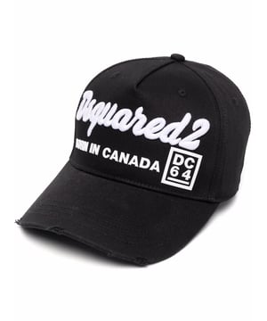 Black Cotton
Cotton Gabardine
Destroyed detailing
Front 3D Embroidered DSQUARED2 lettering
Front 3D Born In Canada Lettering
Rear embroidered Caten Family lettering
Rear adjustable strap
100% Cotton