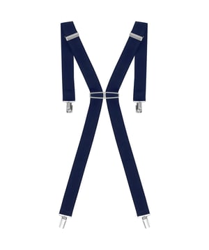 These Clip On Elasticated Mens Braces features Adjustable back and Front buckle and 4 heavy Duty Clasps. Elastic and Strong Metal Clips Made in England. These Braces are Stitched and Assembled in England. X shape designed men trousers braces (1½’’ - 35mm)