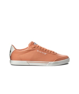 Le Coq Sportif Lisa CVS Lace-Up Orange Canvas Womens Plimsolls 1810210