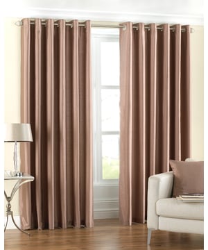 The Fiji curtains embody all the bright colours you’d find on a tropical island – from the vibrant pinks of the flowers to the deep blues of the sea. The luxurious faux silk fabric reflect light at all angles while being soft to the touch. These iridescent eyelet curtains are easy to hang with no need for hooks or rings and are made of semi-sheer material to allow just the right amount of light through. Made of 100% polyester these lustrous curtains are made of hard-wearing polyester and are fully machine washable.