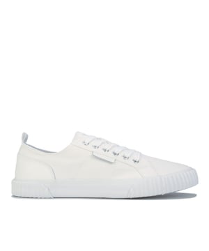 Lyle and Scott Mitchell-sneakers voor heren in wit.<br /><br />- Canvas bovenwerk.<br />- Vetersluiting.<br />- Versterkte hiel.<br />- Gedempte tussenzool.<br />Treklipje aan de hiel.<br />- Geborduurd logo.<br />- Lyle & Scott-merkdetails.<br />- Bovenwerk van textiel en synthetisch materiaal, voering van synthetisch materiaal, zool van synthetisch materiaal.<br />- Ref: FW1008626
