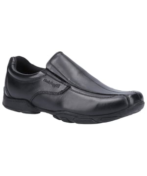Un zapato de estilo fácil de poner para el regreso a clases; El Elijah cuenta con un forro Microfresh y una plantilla de espuma de memoria que permite al usuario sentirse seguro y cómodo todo el día.  
-Cuero en la parte superior  
-Plantilla de espuma de memoria  
-Forro Micro-Fresh  
-Altura aproximada del tacón de 15 mm