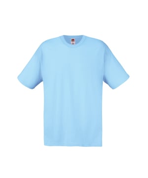 T-shirt met ronde hals en korte mouwen. * Heather Grey 97% katoen, 3% polyester. Gewicht: 135-145 g / m² Stof: 100% Cotton* S (35-37: passend (ins)) M (38-40: passend (ins)) L (41-43: passend (ins)) XL (44-46: passend (ins)) 2XL (47-49: passend (ins))   FRUIT OF THE LOOM - een merk dat traditie doordrenkt, met een uitgebreid assortiment van vele kledingstukken.