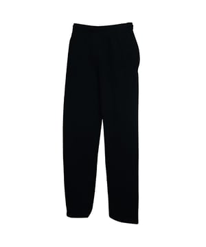 Jogginghose für Erwachsene mit offenem Saum. Hergestellt aus Belcoro®-Garn für ein weicheres Gefühl und einen saubereren Druckprozess. Vorne und hinten unterschiedlich hoch und weites Bein für eine bessere Passform. Selbstfärbender Kordelzugverschluss. Elastischer Bund. Tiefe Seitentaschen. Obermaterial aus 100% Baumwolle für bessere Wasch- und Trageeigenschaften. Auch in Damengrößen erhältlich, Code 64048. Gewicht: 280g/m²,. Material: 80% Baumwolle Belcoro®-Garn, 20% Polyester. S (30-32: Taille (ins)). M (32-34: Taille (ins)). L (34-36: Taille (ins)). XL (38-40: Taille (ins)). 2XL (40-42: Waist (ins)). <BR><BR>FRUIT OF THE LOOM - eine traditionsreiche Marke, die ein umfassendes Sortiment an Kleidungsstücken anbietet.