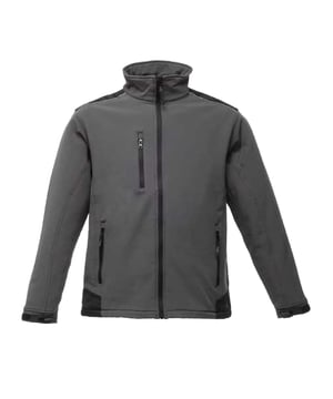 Strapazierfähiges, warmes, gewebtes Stretch-Ripstop-Softshell-Material. Durazone-Polyamid-Overlays an den Verschleißpunkten für zusätzliche Stärke und Haltbarkeit. Dauerhaft wasserabweisende ATL-Beschichtung. Reflektierende Besätze auf Vorder- und Rückseite. Innere Reißverschlussabdeckung. Verstellbare Manschetten mit Gummilaschen. 2 untere Reißverschlusstaschen und 1 Brusttasche mit Reißverschluss. Verstellbarer Kordelzug am Saum. Material: Stretch-Ripstop-Softshell. S (38: Passform (ins)). M (40: Passform (ins)). L (42: Passform (innen)). XL (44: Passform (innen)). 2XL (47: Passform (ins)). 3XL (50: Passform (ins)). <BR><BR>REGATTA Outerwear - ein umfassendes Angebot an Werbe- und Firmenkleidung, die für die freie Natur geeignet ist, zu erstaunlich günstigen Preisen.