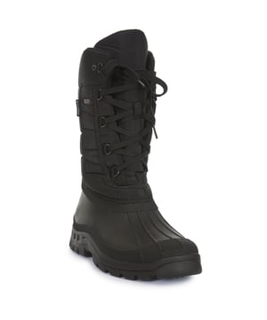 Schneestiefel. Isoliert und warm mit Fleece gefüttert. Obermaterial aus wasserabweisendem Textil. Wasserdichte Gummi-Außensohle. Obermaterial: Textil, Innenfutter: Fleece, Laufsohle: Gummi.