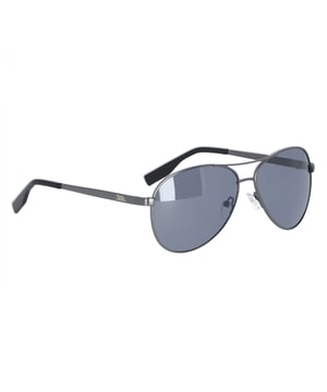 Material: Metall. Polarisierte Cat 2 Smoke-Gläser. UV-400-Schutz. Gepolsterte Nasenpads und Bügelenden. Mattes Finish. Tasche mit Reinigungstuch. Entspricht der Norm EN ISO 12312-1 - 2013.