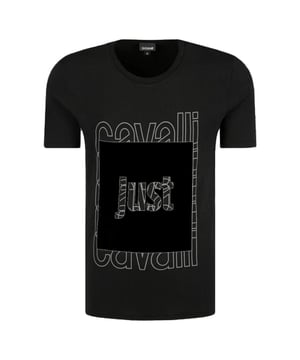Gewoon Cavalli Box-logo zwart T-shirt. Gewoon Cavalli Box-logo zwart T-shirt. 100% katoen. Normale pasvorm, valt normaal qua maat. Ronde hals. Stijl: S01GC0513 900