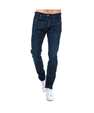 Heren Weekend Offender Tapered Fit Jeans in Denim- Knoopsluiting- Taps toelopende pasvorm- Contrasterende stiksels- Vijf zakken ontwerp- Stretch materiaal zorgt voor een comfortabelere pasvorm- Branding op achterkant taille- 99% Katoen 1% Elastan. Machinaal wasbaar- Ref: WDE01TDV