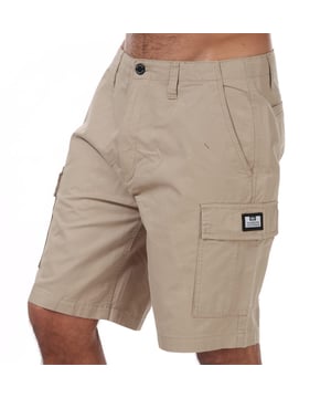 Heren Weekend Offender High Desert Cargo Short in stone.<BR><BR>- Gulp met rits.<BR>- Steekzakken aan de zijkanten en achterkant.<BR>- Knoopzakken aan de voorkant.<BR>- Weekend Offender Gedrukt logo op zijzak.<BR>- Riemlussen in taille.<BR>- Ton-sur-ton stiksels.<BR>- Hoofdmateriaal: 100% Katoen. Machine wasbaar. <BR>- Ref: WOSST501