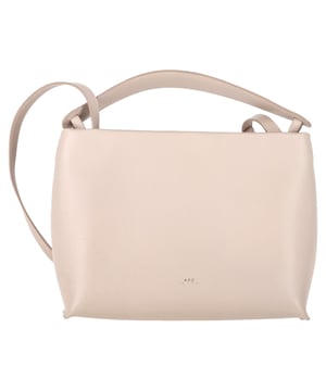 VINTAGE, RRP AS NEW
The A.P.C. Ashley Bag in beige leather offers minimalist elegance that will elevate any outfit. Crafted from smooth vegetable-tanned leather, this bag features a magnetic closure for secure storage and a removable strap that allows you to wear it both over the shoulder or across the chest for versatile styling. Its embossed A.P.C. logo adds a refined touch, while the interior zip pocket provides organization for your essentials.


with Dust bag

A.P.C. Ashley Bag in Beige Leather
Condition: Excellent
Signs of wear: No retail tag, No visible sign of wear., 
Packaging: Dust bag
Color: Beige
Material: Leather | leather
Size: One Size | One Size
Measurements: Width: 70; Height: 200; Length: 270; Handle drop: 90; Strap length: 1000
SKU: NAPPUGBBA455879W