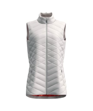 100% nylon. Uitvoering: effen. Stoftechnologie: lichtgewicht. Halslijn: hoge hals. Mouwtype: mouwloos. Pasvorm: Grote pasvorm. Zakken: 2 voorzakken, ritssluiting. Bevestiging: volledige ritssluiting.