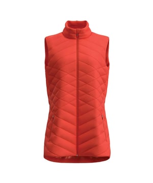 100% nylon. Uitvoering: effen. Stoftechnologie: lichtgewicht. Halslijn: hoge hals. Mouwtype: mouwloos. Pasvorm: Grote pasvorm. Zakken: 2 voorzakken, ritssluiting. Bevestiging: volledige ritssluiting.