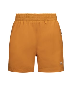 78% Polyamide, 16% Polyester, 6% Elastaan. Voering: Gaas. Ontwerp: Logo, eenvoudig. Bevestiging: Pull-On. Gemerkt tabblad. Stoftechnologie: Duurzaam, Sneldrogend, UV-bescherming. Waistline: Elastiek.