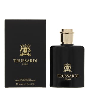 The new Trussardi Uomo disperses fresh Italian sophistication. The top note of the fragrance impresses from the very beginning with the Italian duo of lemon and bergamot combined with galbanum which merge into a heart of violet and geranium. With classic notes together with modern elements Trussardi creates a powerful masculine and contemporary fragrance.