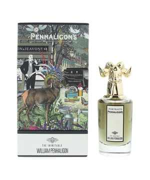 Portraits The Inimitable William Penhaligon, launched in 2020, is a Woody Spicy fragrance for men made by Penhaligon's. It is perfect for Spring, Fall and Winter, this fragrance can be worn during any time of the day. Created by Alberto Morillas, this fragrance contains top notes of Bergamot and Jasmine. Middle notes of Cedarwood, Frankincense and Haitian Vetiver with base notes of Ambrox and Sandalwood. Penhaligon's Portraits The Inimitable William Penhaligon is a distinguished and refined fragrance that embodies timeless elegance and sophistication. A tribute to the founder of the iconic British perfume house, this scent is a masterful blend of warm woods, rich spices, and deep, resinous notes, exuding an air of confidence and prestige.