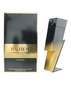 Bad Boy Extreme, launched in 2022, is an Amber fragrance for men by Carolina Herrera. Perfect for Fall and Winter, this fragrance is worn during the evening. Created by Quentin Bisch, Louise Turner and Yann Vasnier. Top notes of this fragrance are Cacao, Indonesian Patchouli Leaf and Vetiver. Middle notes of this fragrance are Incense, Tonka Bean, Clary Sage, Plum, Olibanum and Indian Ginger with base notes of Bergamot, Opoponax, Labdanum and Davana.