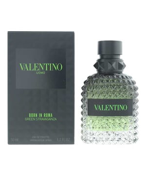 Uomo Born In Roma Green Stravaganza by Valentiono is an oriental fougere fragrance designed for men and launched in 2024. This energetic scent features top notes of zesty and green Calabrian bergamot, that sets a vibrant, clean tone, perfect for the modern man who favors fresh, outdoorsy notes. In the heart are rich dark notes of coffee, adding a powerful, slightly bitter edge. The base reveals warm woody undertones of vetiver, adding a grounded, elegant finish that complements the bold green opening.