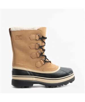 Sorel Sorel CARIBOU Womens Waterproof Boots Buff

 Upper Material: Nubuck

Lining Material: Fabric

Sole Material: Rubber

Closure/Fastening: Lace-Up

Features: Waterproof,Warm Lining

Toe Shape: Round

Shoe Width: Regular

Item Weight: 1.8 KG

Heel Height: Flat (Under 2.5cm)

Shoe Shaft Height: Mid-Calf

Boot Style: Snow Boots

Gift Boxed: No
Product Code: 1003812280