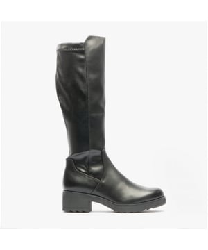 Marco Tozzi Marco Tozzi 25606-29-001 Womens Tall Zip-Up Boots Black

 Upper Material: Synthetic

Lining Material: Synthetic

Sole Material: Rubber

Closure/Fastening: Zip

Features: Non-Slip,Comfort,Adjustable

Heel Type: Block

Toe Shape: Round

Shoe Width: Regular

Item Weight: 1 KG

Heel Height: Medium (5-7.4cm)

Shoe Shaft Height: Mid-Calf

Boot Style: Tall Boots

Gift Boxed: No
Product Code: 25606-29-001